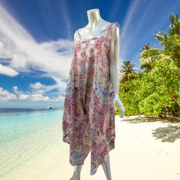 Lani Pants - RESERVED Lani Calif Boho Romper Jumpsuit Swim L